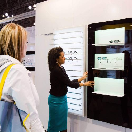 Wall displays are portable and allow easy changes in wall design layout. Simple installation.