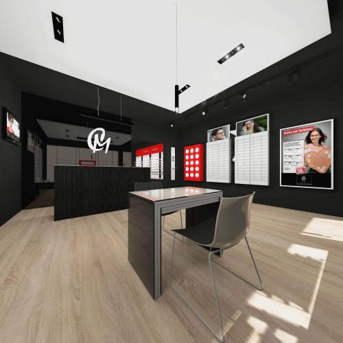 Custom optical dispensary design